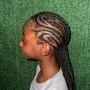 Kid's knotless braids