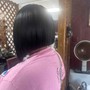 Women's Cut relaxer and style