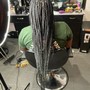 Large Knotless Braids