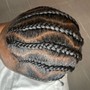 Large Knotless Braids