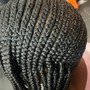 Large Knotless Braids