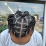 Loc Two Strands/Ropes (short hair)