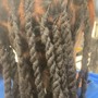 Large feed in braids