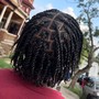 Men's 2 strand twist