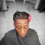 Dreads/Braids Lining an fade