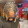 Loc Retwist and Style -individual Plats,  2 Strand Twist, or Thick Hair