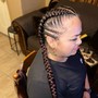 Medium Box Braids