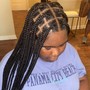 Half Fulani/ Half Sew In