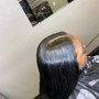 Comb, detangle and blow dry