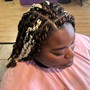 Butterfly locs Touch up