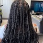 Boho Knotless Box Braids (medium)