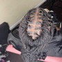 Retwist with style (bra strap to waist length)