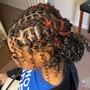 Kid faux locs