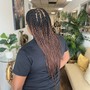 Smedium Knotless/ Box braids