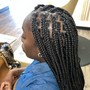 Braid down for wigs or crochet