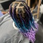 Large knotless Braids