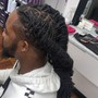 Loc Extensions with Braid hair