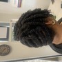 Loc Extensions with Braid hair