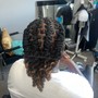 Loc retwist and style