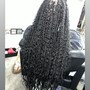 Medium Knotless Box Braids