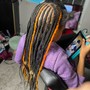 Medium Knotless Box Braids