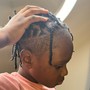 Kid's Cornrow Braids w/ extensions