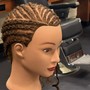 Cornrows+Box Braids combined