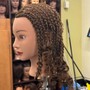 Add in loose hair to any braids