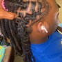 Kid's Braids Half Knotless Half Stitch