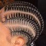 4 to 6 stitch braids