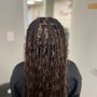 Straight Back Cornrow Braids (2) Each additional braid $5 up to 10 braids