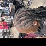 Comb out locs