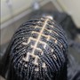 Extra Small Knotless Braids