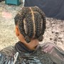 Feed-In Cornrows