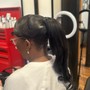 Ponytail Quick Weave