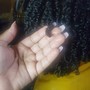 Natural box braids regular sized