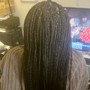 Knotless Box Braids (medium)