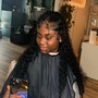 Men medium- large box Braids