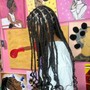 Small knotless braids