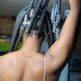 Fulani braids w Knotless