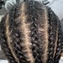 Natural Hair Cornrows