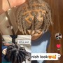 Dread retwist with style