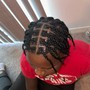 Locs retwist / wash/ style