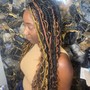 Medium box braids