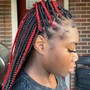 Small Knotless Braids