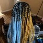 Small knotless braids