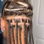 Tribal braids with quickweave