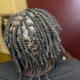 Knots (men box braids with natural hair)