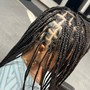 Knotless braids