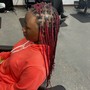 Knotless braids